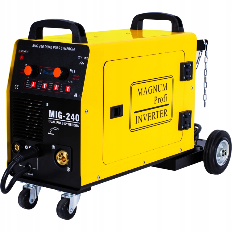 SPAWARKA MIGOMAT MAGNUM 240 DUAL PULS SYNERGIA TIG Marka Magnum