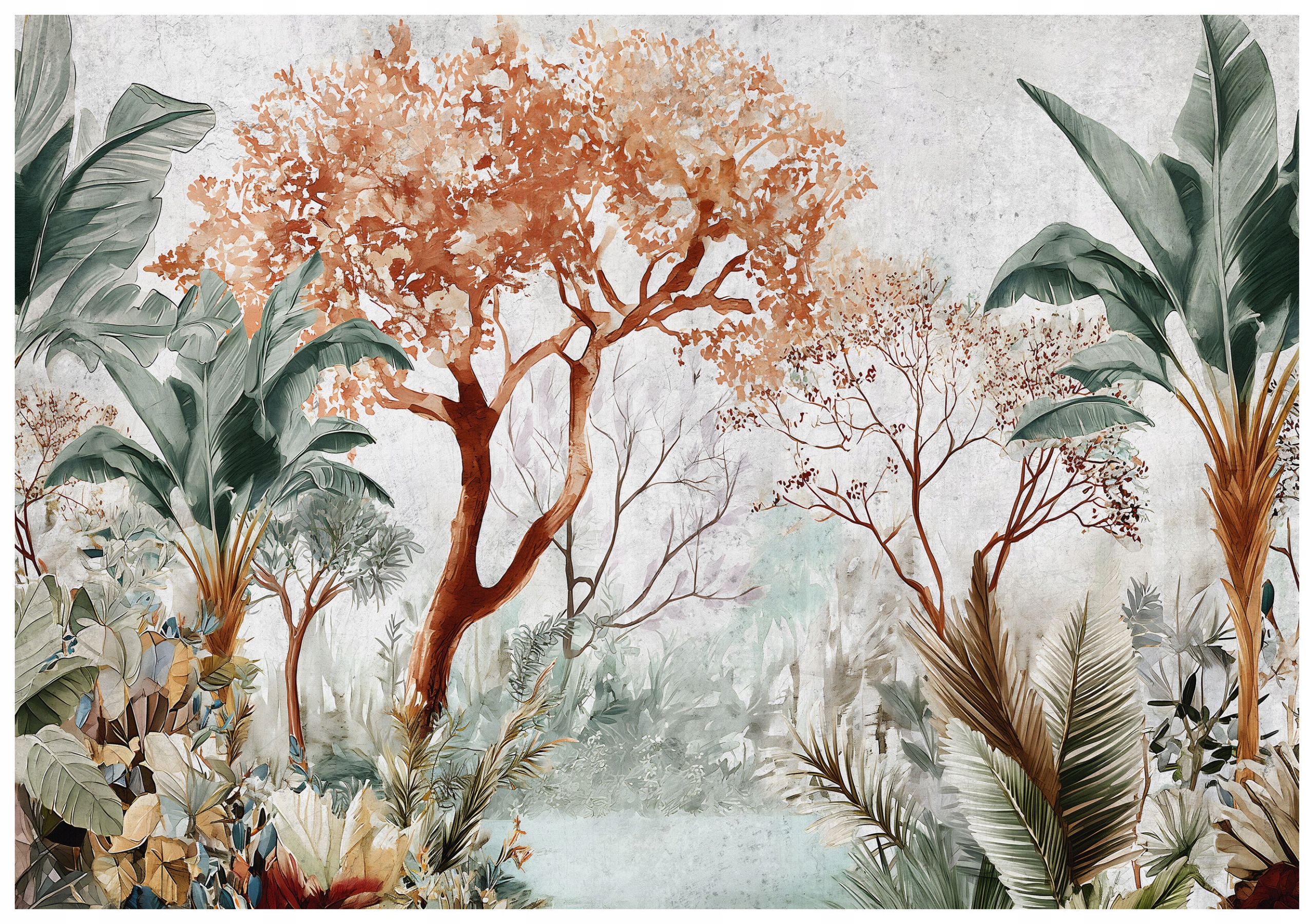 Fototapeta Tropický ráj džungle vinylová exotika 208x146 lepidlo