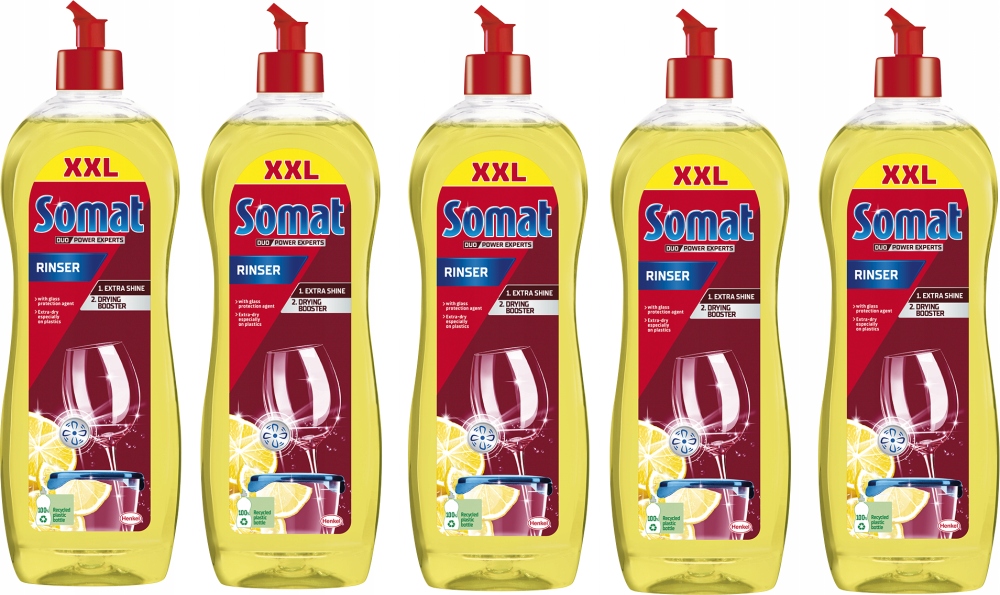 

Somat Nabłyszczacz do zmywarki Lemon 750 ml x5