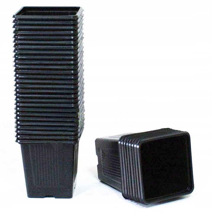 Doniczka Produkcyjna 7x7x7cm kwadrat miękka 2000szt Karton