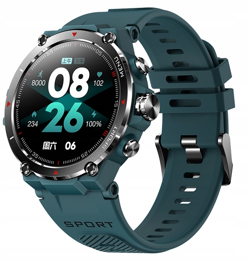 Smartwatch sportowy SAYBERG ekran AMOLED GPS PL Model inny