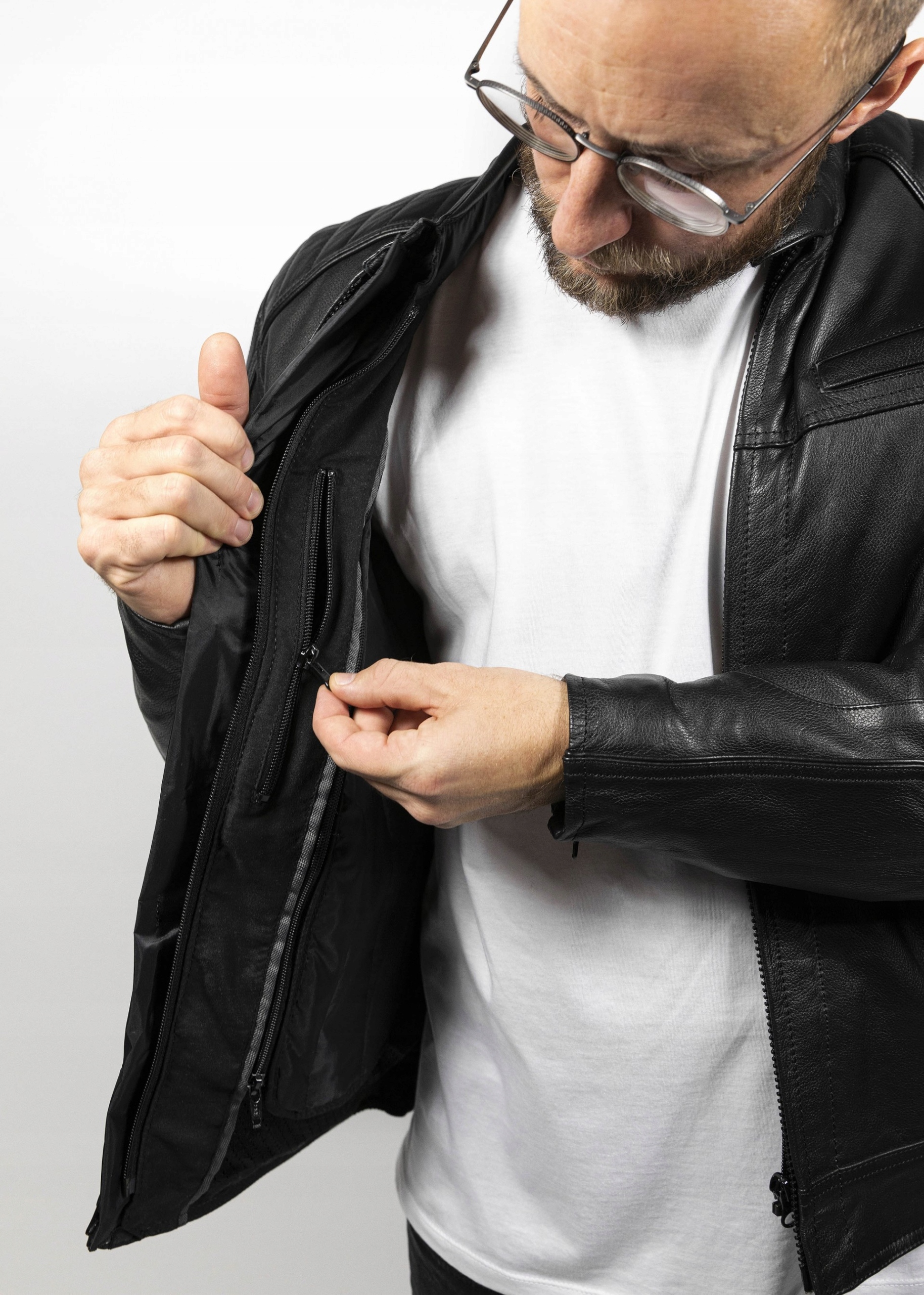 KURTKA JOHN DOE TECHNICAL L SKÓRZANA MOTOCYKLOWA Rozmiar L