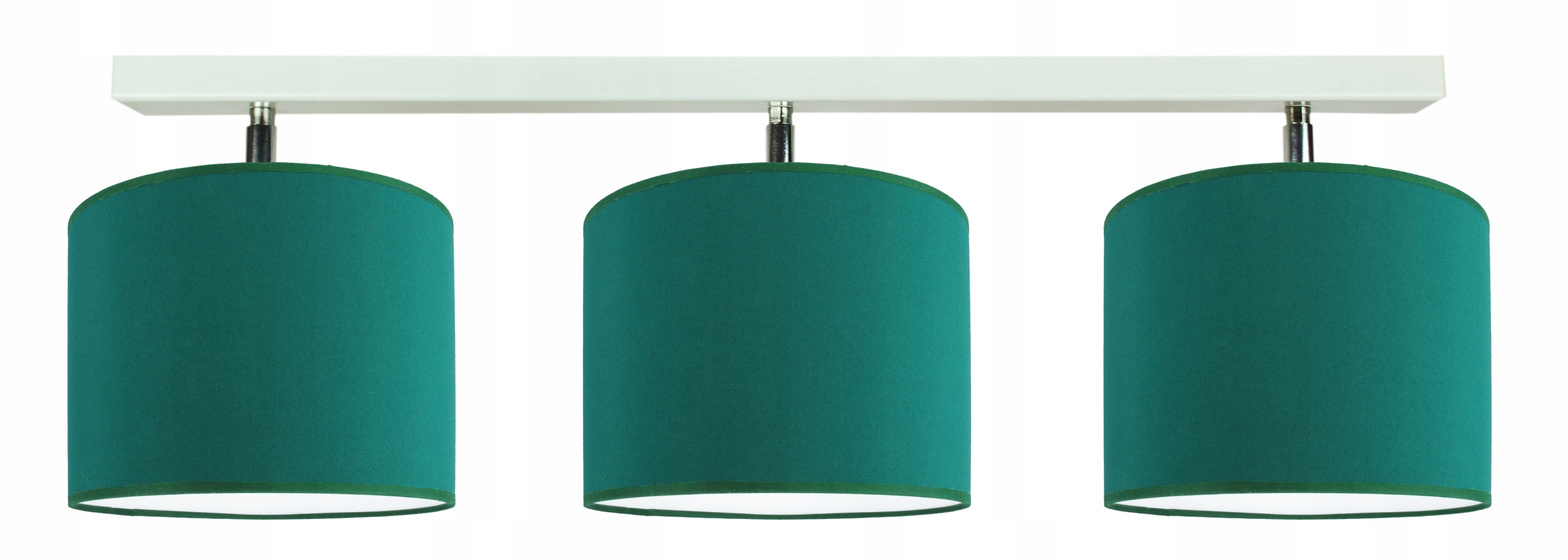 Závěsná stropní lampa lustr moderní stínidlo 20 cm lahvově zelená zeleň