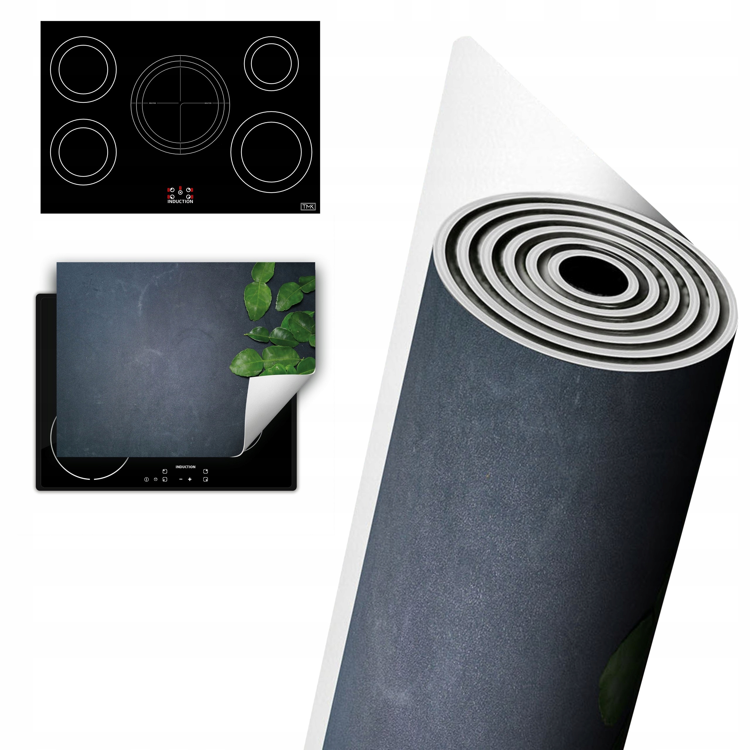 Vinylová Ochrana Na Indukci Desky 80x52 Šedá