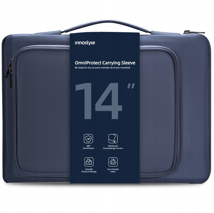 Innostyle Taška Na Notebook 13 14 Voděodolná Pouzdro Omniprotect Eco-friendly