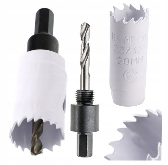 

Otwornica Koronka Bimetalowa 20mm Do Metalu Drewna