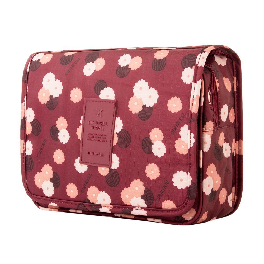 ORGANIZER KUFEREK NA KOSMETYKI KOSMETYCZKA TORBA PODRÓŻNA Z HACZYKIEM Wysokość 19 cm