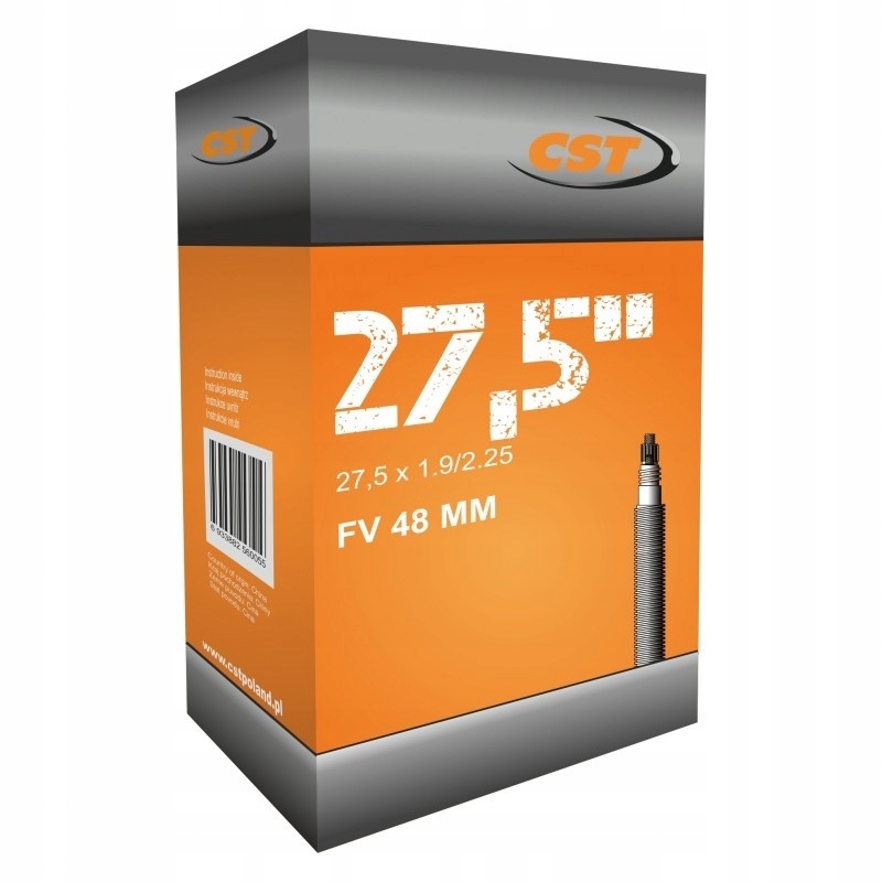 

Dętka Cst TB-CS112 27.5x1.95/2.25 Fv 48MM Presta