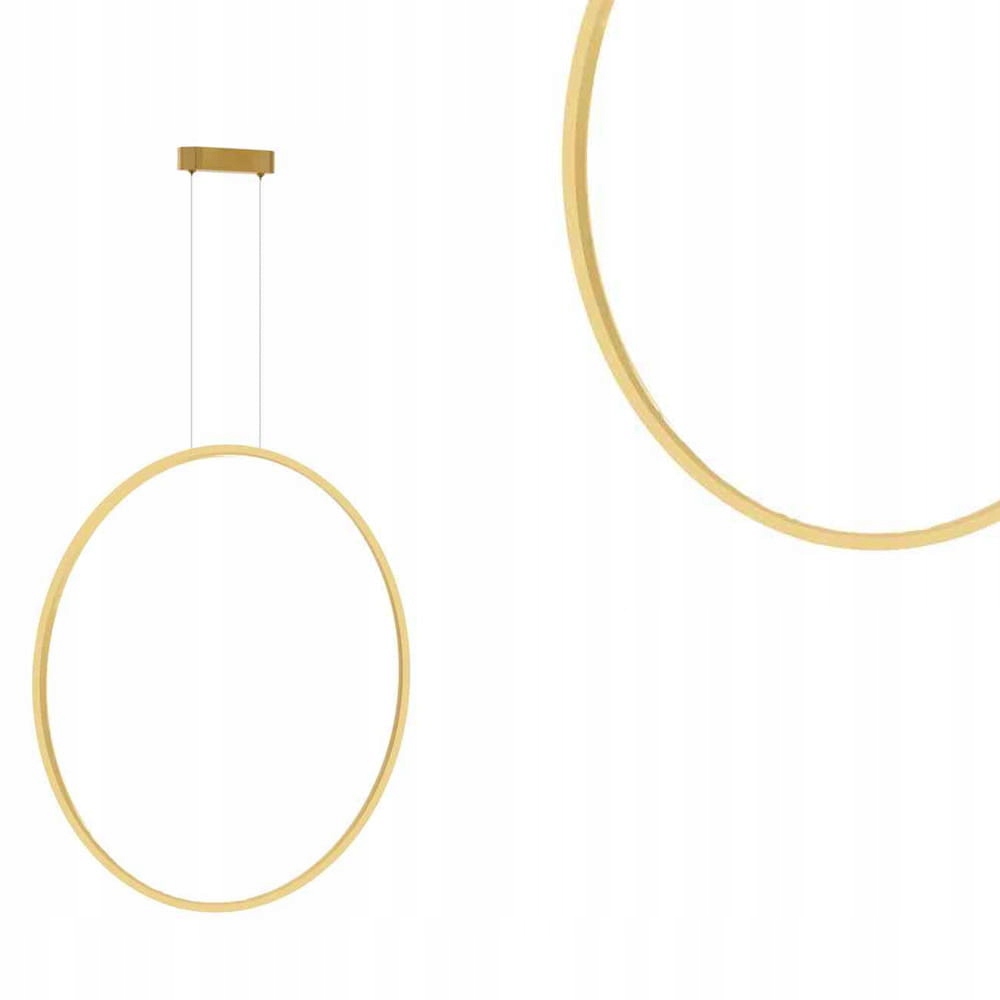 Lampa wisząca podwieszany złoty ring Saturno Led 46W 2500lm ML8857 Milagro