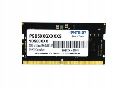 Patriot DDR5 32GB Signature 4800MHz So-dimm