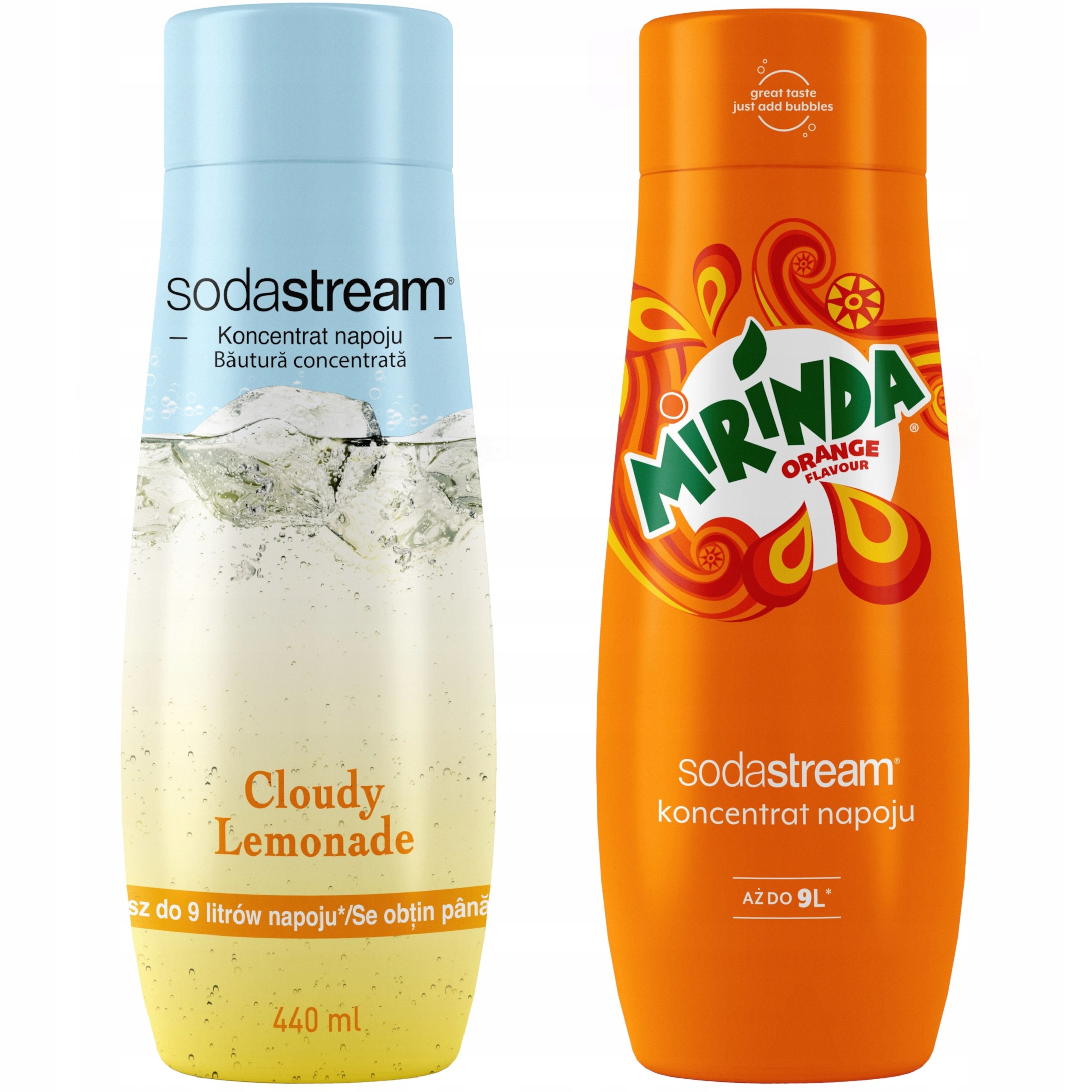 

Sodastream Koncentrat zestaw Mirinda Lemoniada