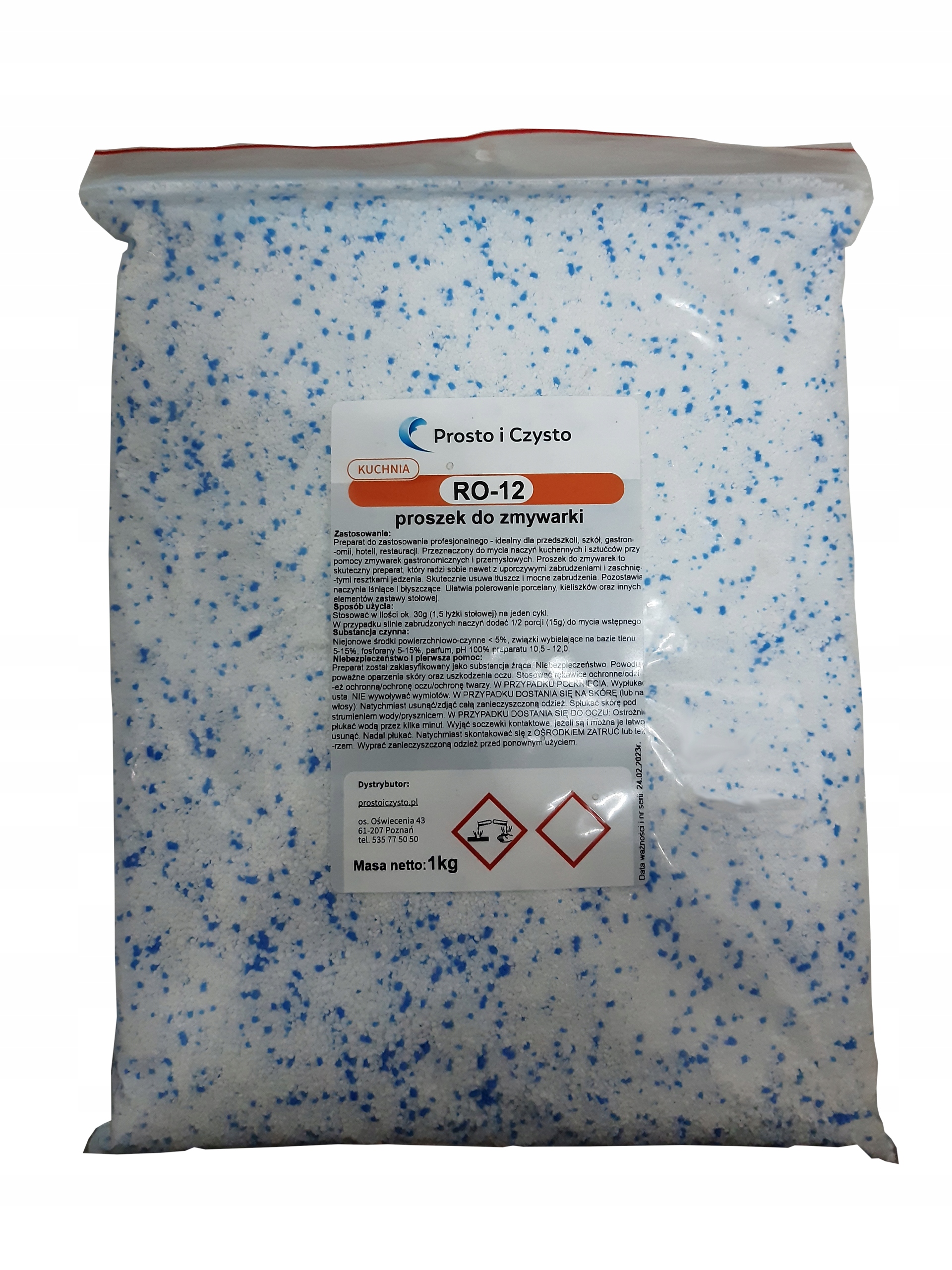 

Proszek do mycia naczyń w zmywarkach 33 Mycia 1kg
