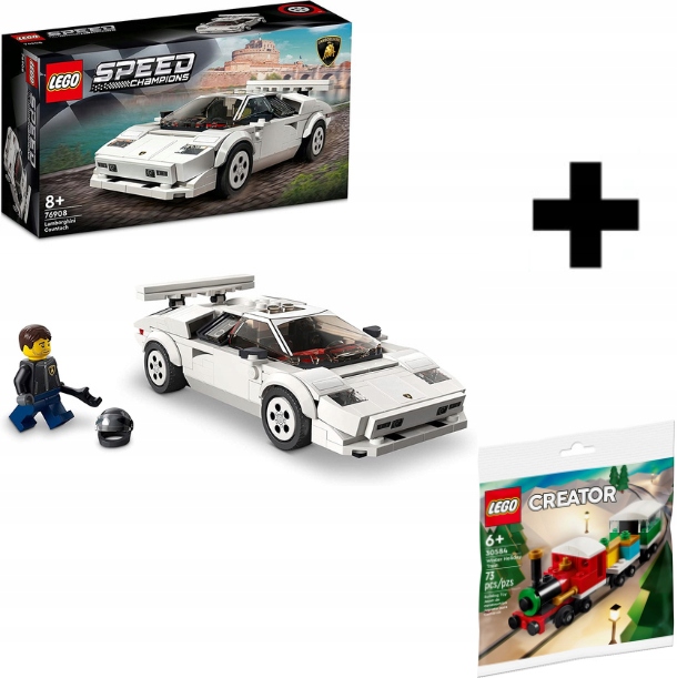 Lego Speed Champions Lamborghini Countach 76908 Lego 30584 Sada Svátků