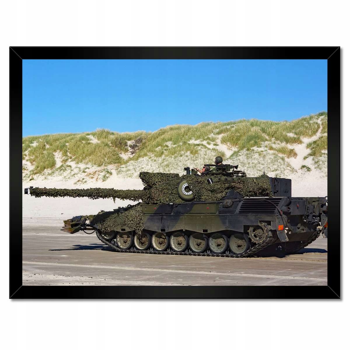 Plakáty v rámu 40x30 Vojenský bojový tank