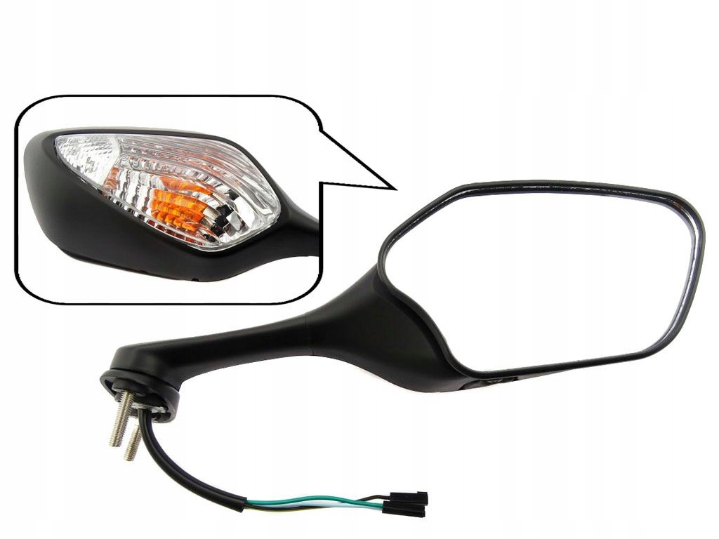 LU-388-R - ЗЕРКАЛО ЗАДНЕГО ВИДА HONDA CBR 1000 RR SC59 ЛЕТ 08-16