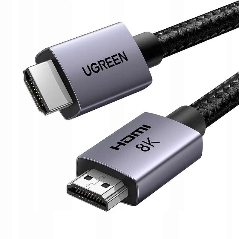 Kabel Hdmi na Hdmi Ugreen 8K 60 Hz, 48 Gbps, 10 m (černý)