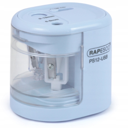 Temperówka elektryczna 2-otw. RAPESCO PS-12 niebie