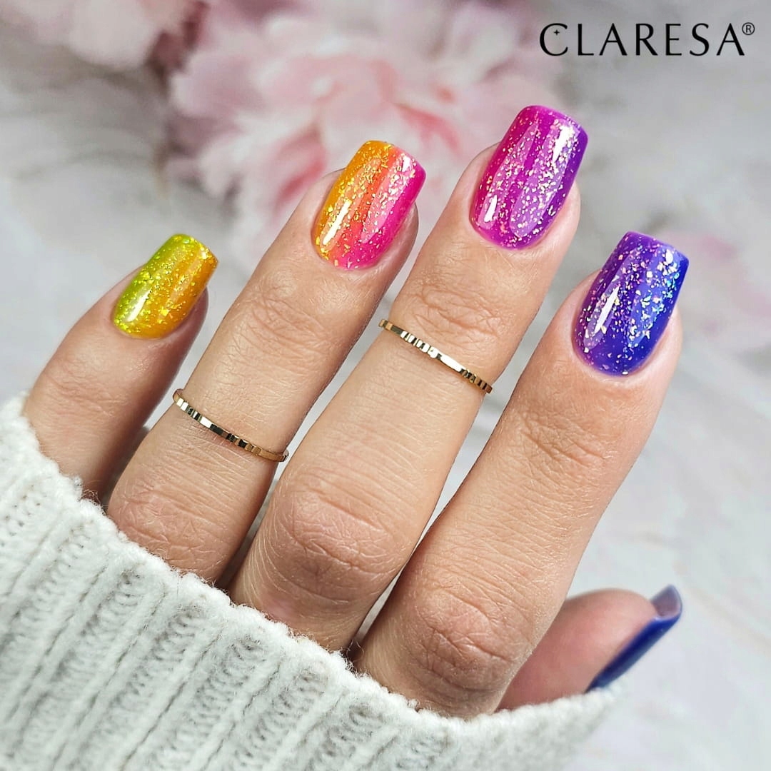 CLARESA RAINBOW JELLO BASE VIOLET Kolor Odcienie fioletu