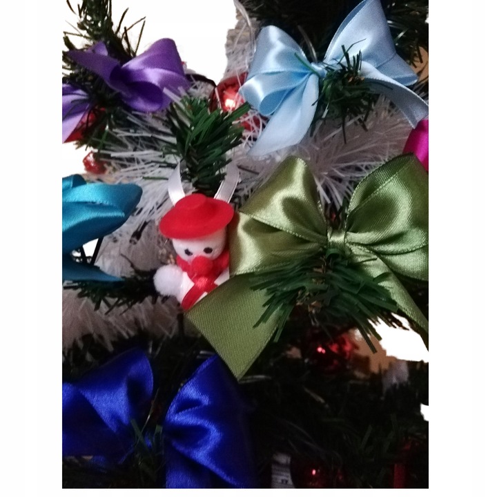 KOKARDKI ZAWIESZKI OZDOBY NA CHOINKĘ BUTELKOWA ZIELEŃ 10SZT HANDMADE Marka inna