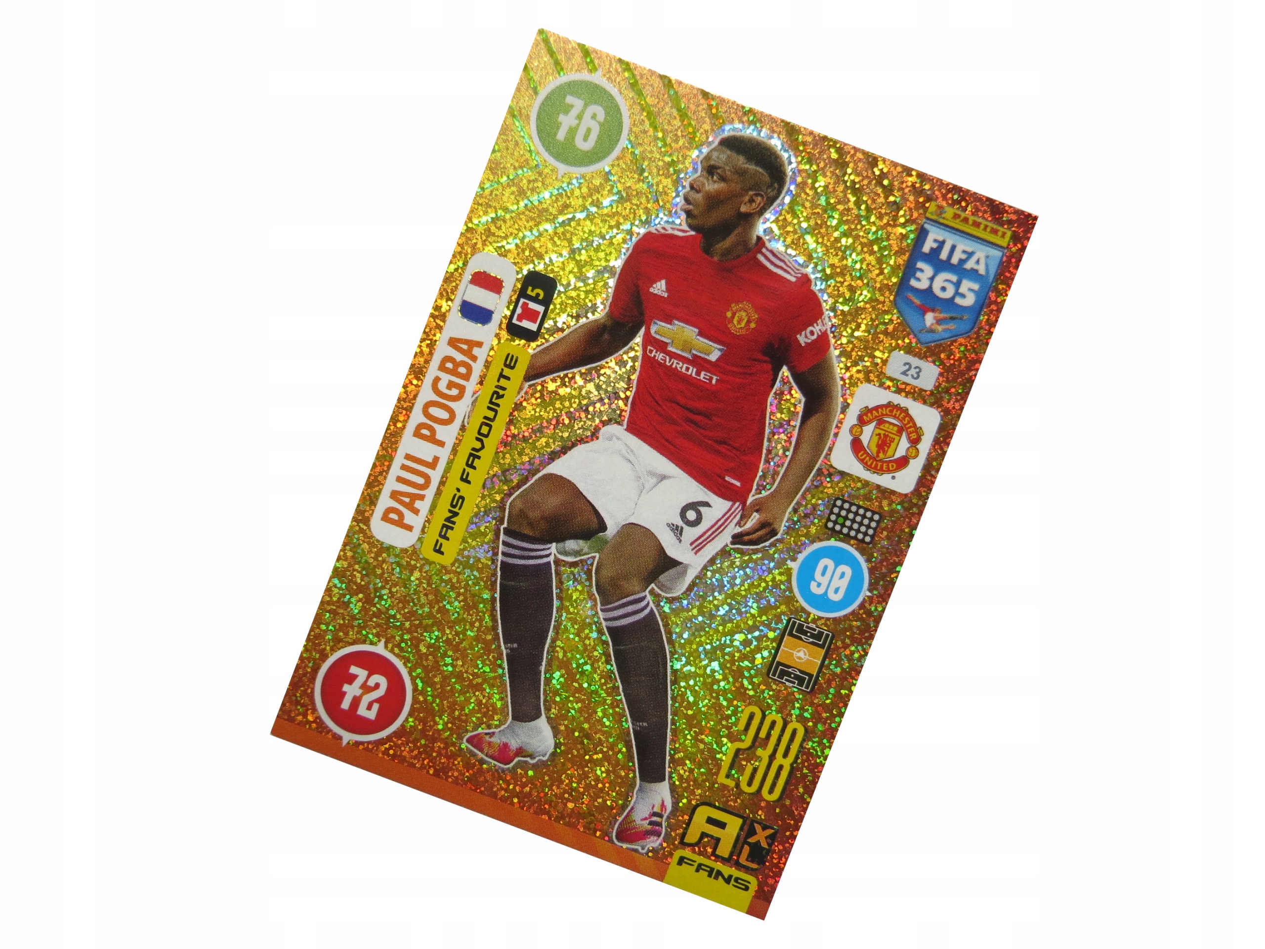 Panini Fifa 365 2021 Karty Piłkarskie Fans Favourite Pogba 23 Man United