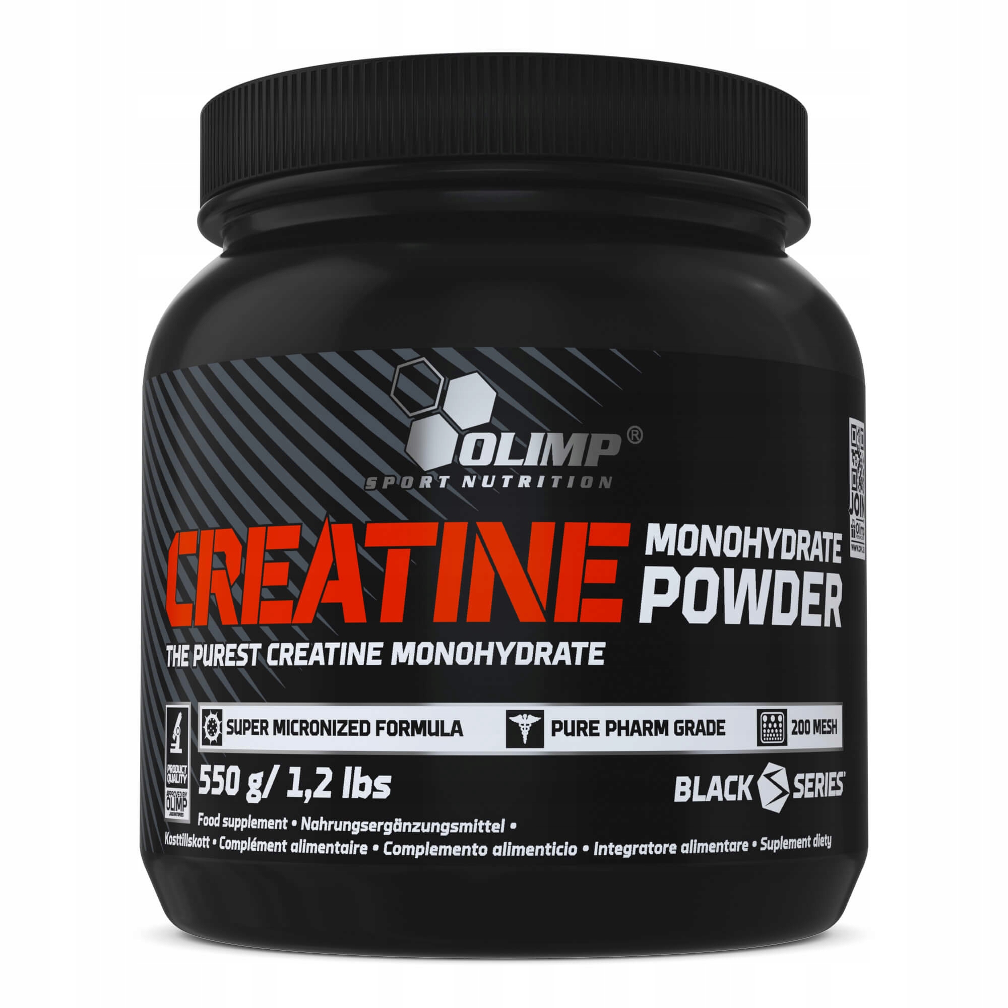Olimp Creatine Monohydrate Powder 550g Kreatin Vysoká kvalita