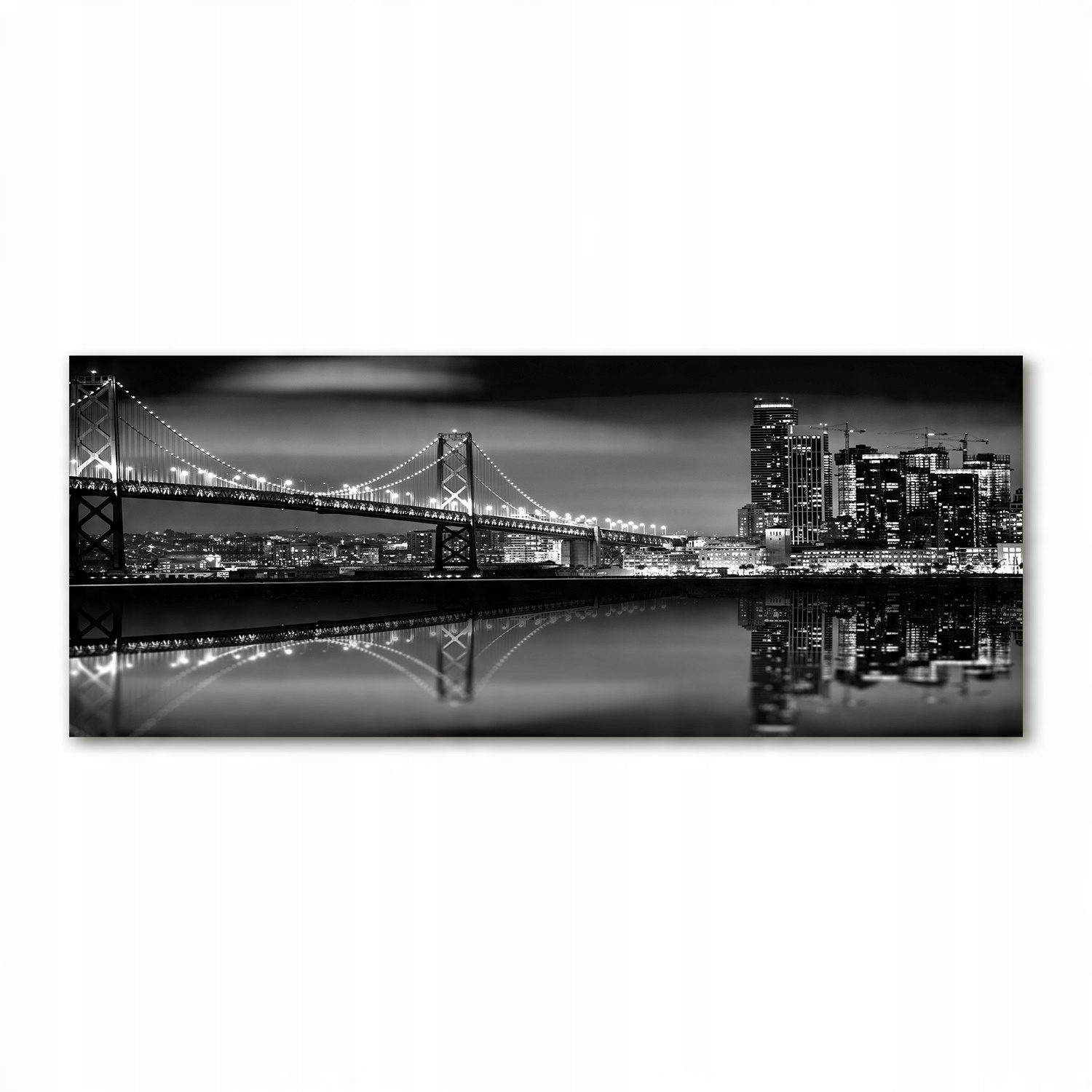 

Foto obraz szkło akryl San Francisco nocą 125x50cm