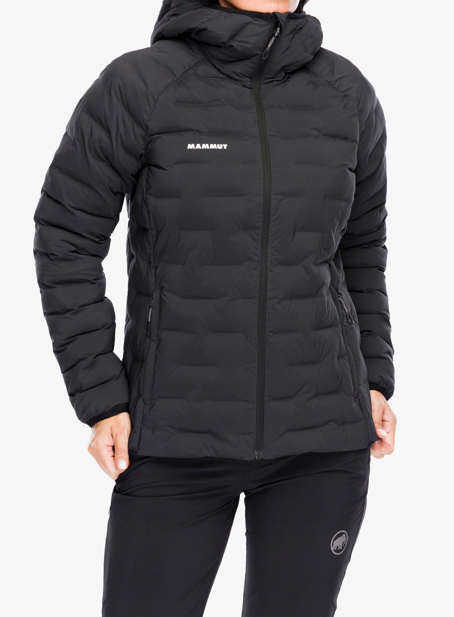 Dámská zateplená bunda Mammut Sender In Hooded Jacket černá S