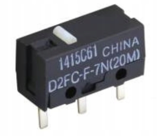 Wyłącznik krańcowy mini D2FC-F-7N20M do myszek