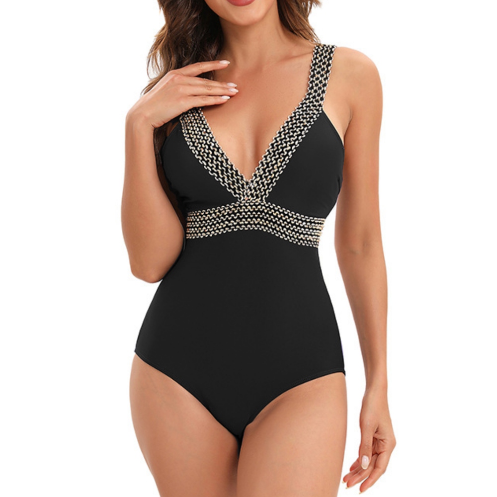 JEDNOCZĘŚCIOWY KOSTIUM STRÓJ KĄPIELOWY DAMSKI WYSZCZUPLAJĄCY PUSH UP XL