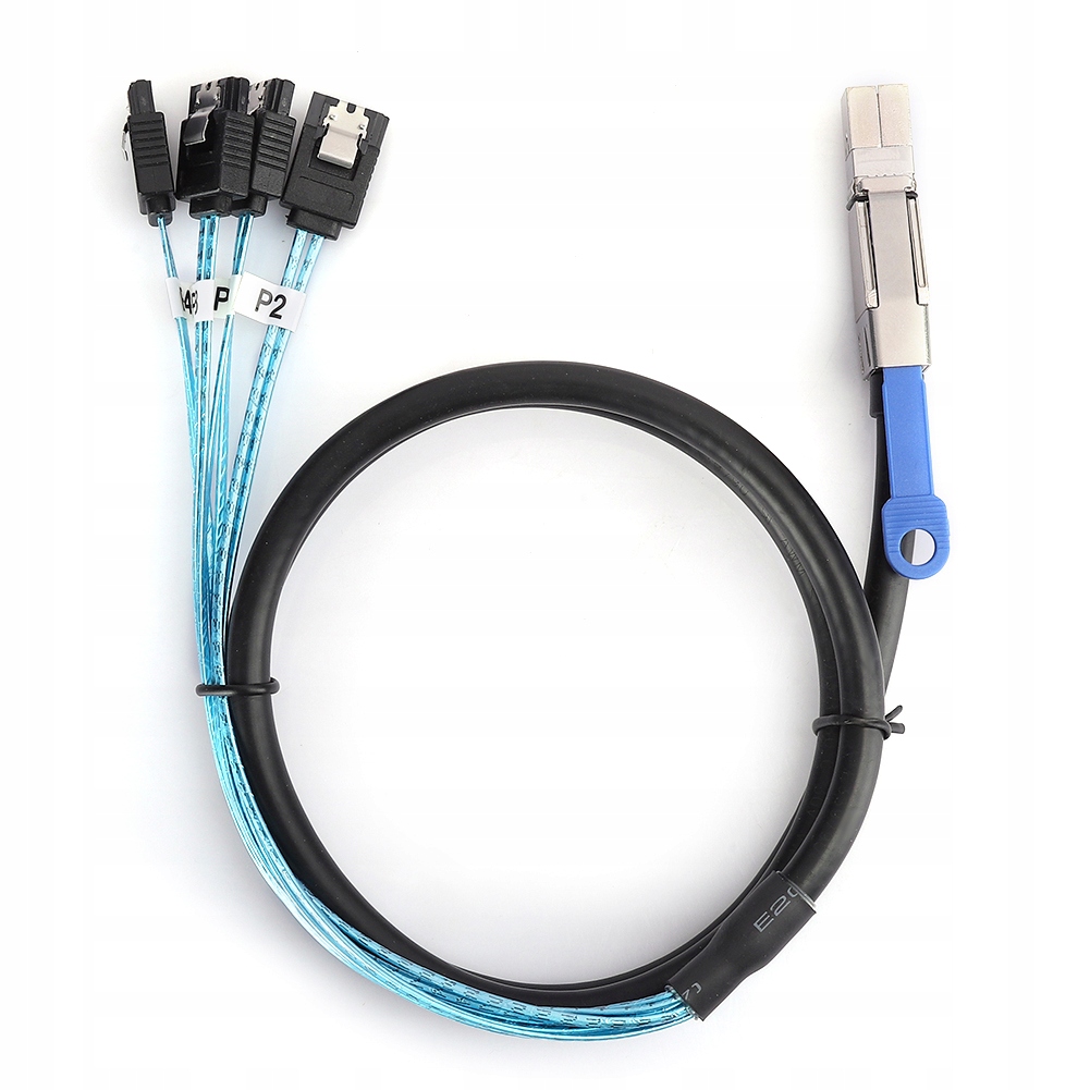H0402 Kabel Mini Sas SFF-8644 pro 4 x Sata 1 m