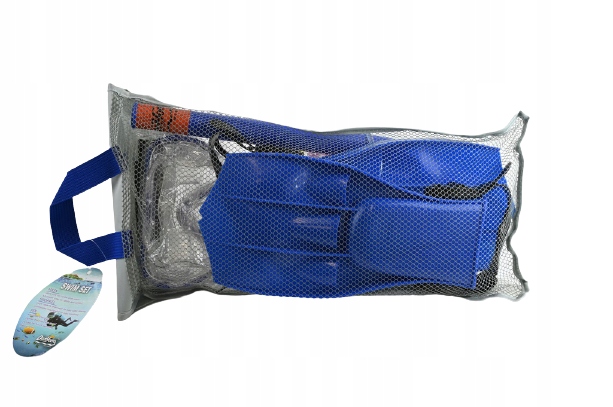 ZESTAW DO NURKOWANIA DLA DZIECI MASKA RURKA PŁETWY Model Dive series