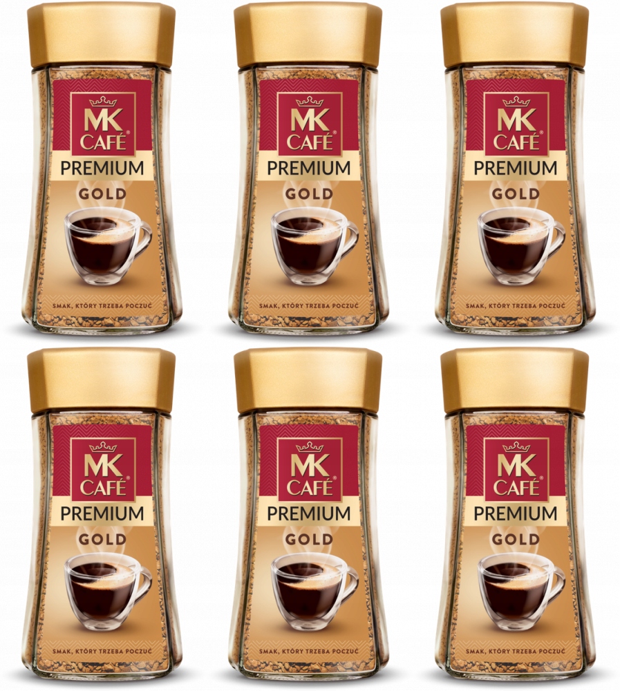 Kawa rozpuszczalna Mk Cafe Gold 175g x6