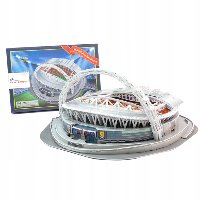 

Stadion piłkarski Wembley Puzzle 3D