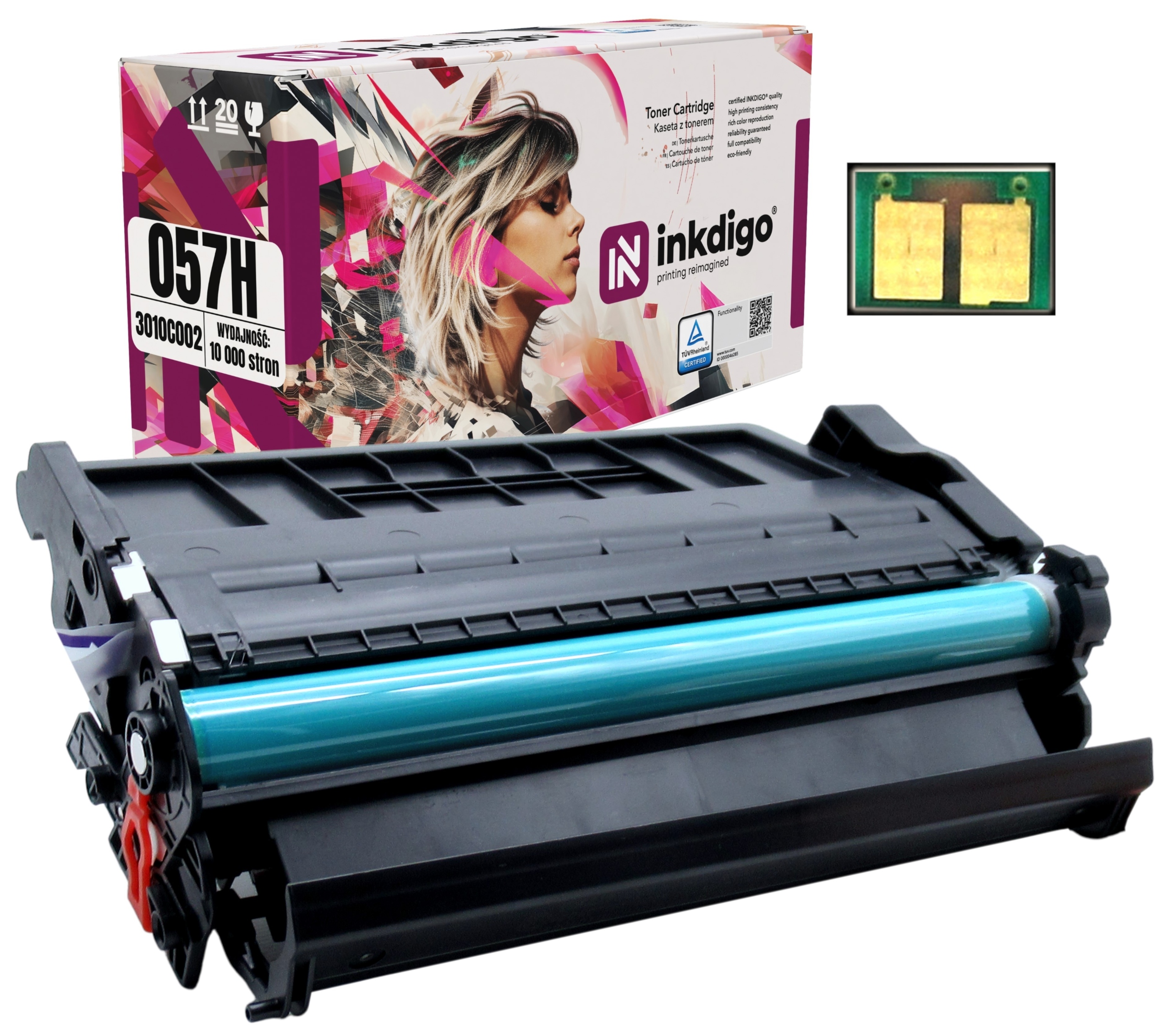 Toner CRG-057H do drukarki Canon MF445DW z Chipem Crg 057 Canon MF443DW