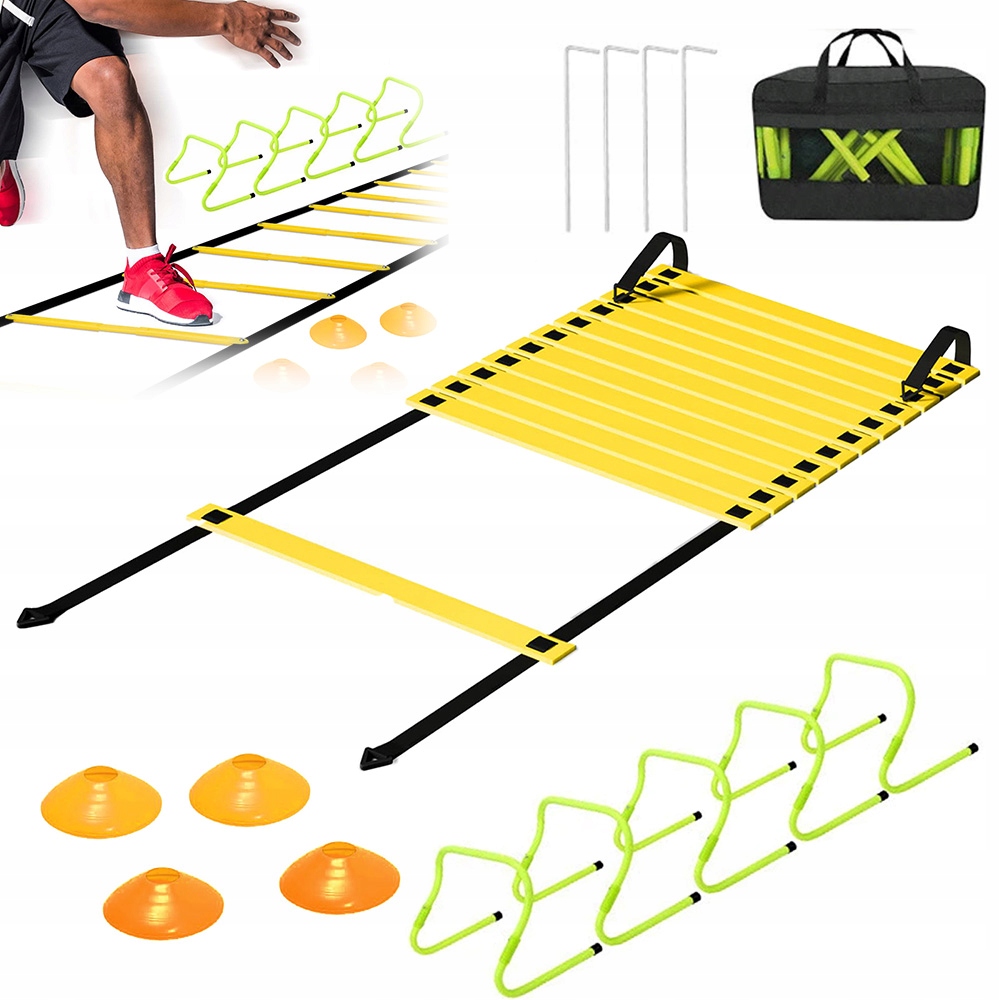 Tréninková fotbalová sada pro cvičení techniky rychlosti Dárek Trenažér