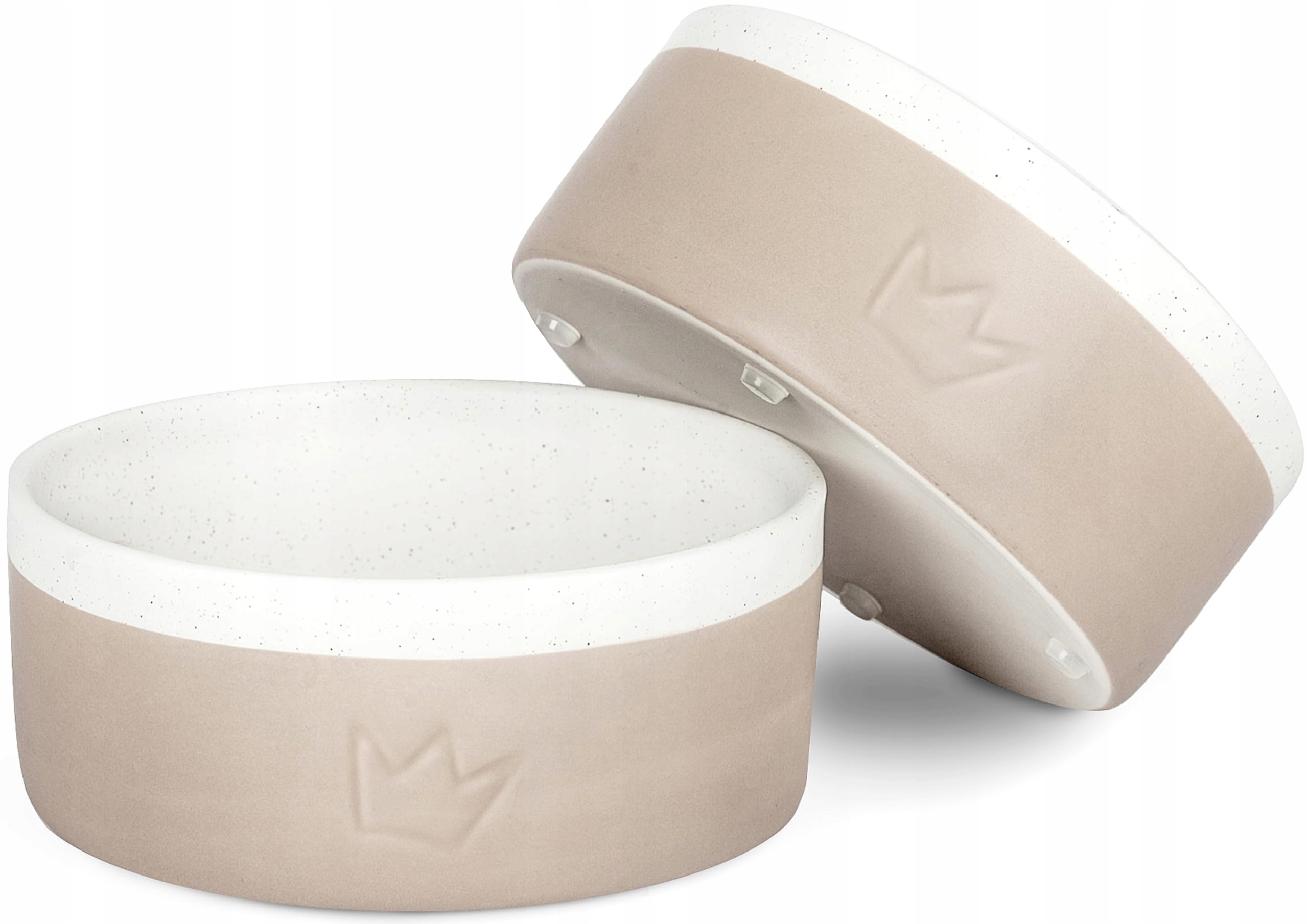 Levně Rudelkönig Sada 2 keramických miskiček pro psa 900 ml Protiskluzové