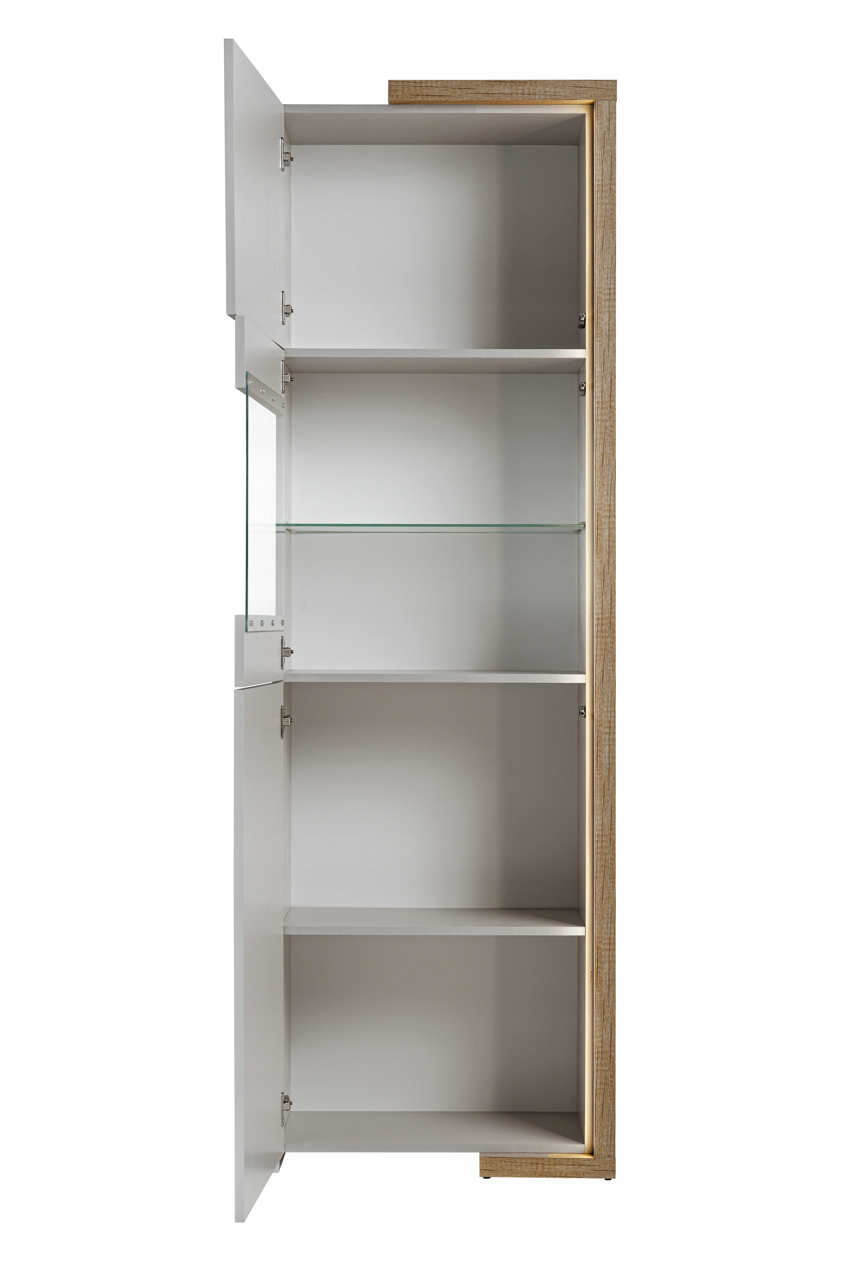 ELEGANCKA WYSOKA WITRYNA / DASAR / SZKŁO / LED Marka Furnival