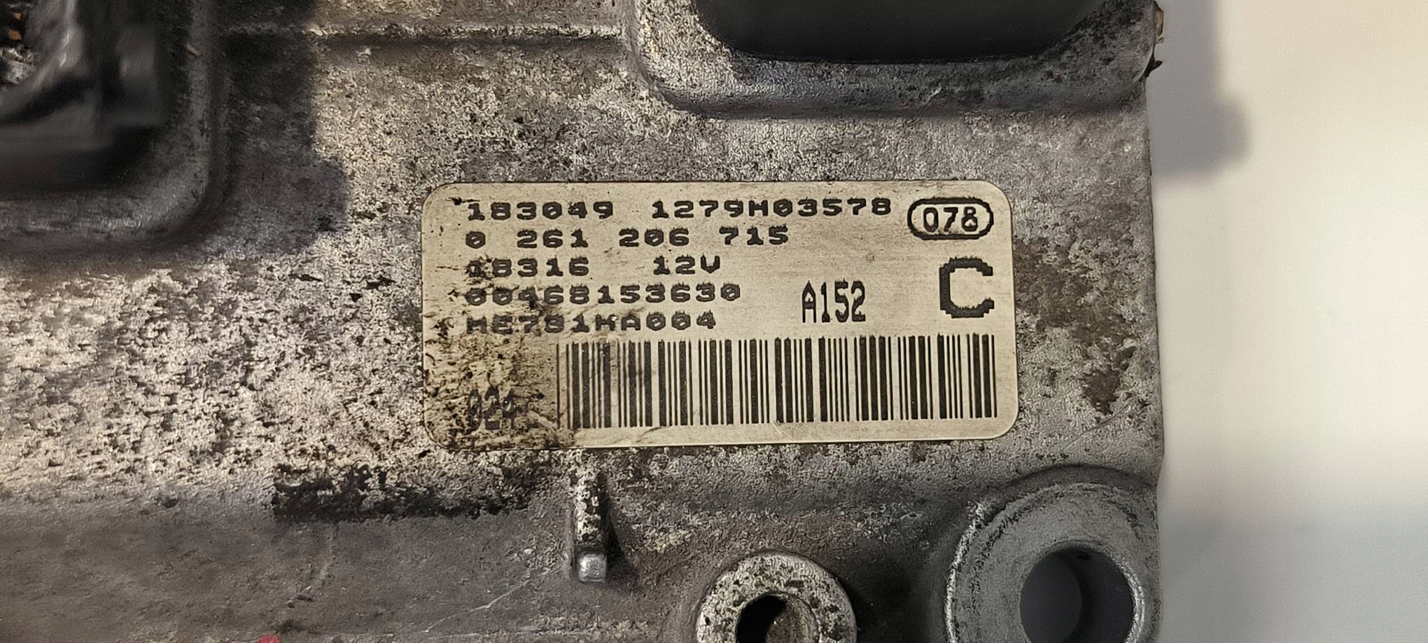 computer Motore ECU 0261206715 1.6 16V ALFA ROMEO 147