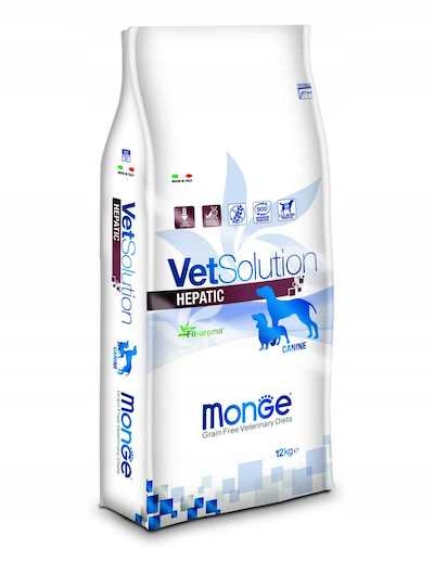 Monge Vetsolution Dog Hepatic 12KG