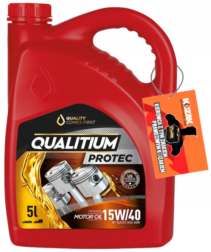 

Qualitium Protec 15W40 5L Olej Mineralny