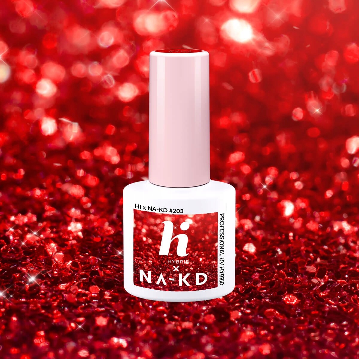 HI HYBRID #203 Lakier Hybrydowy Red Elements 5ml Nazwa koloru producenta Red Elements