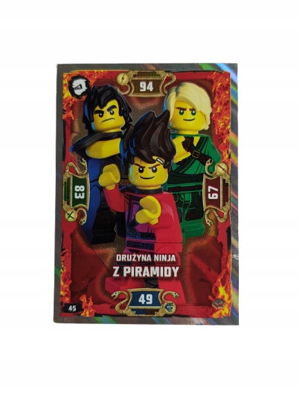 Karta Lego Ninjago Seria 5 Numer 045