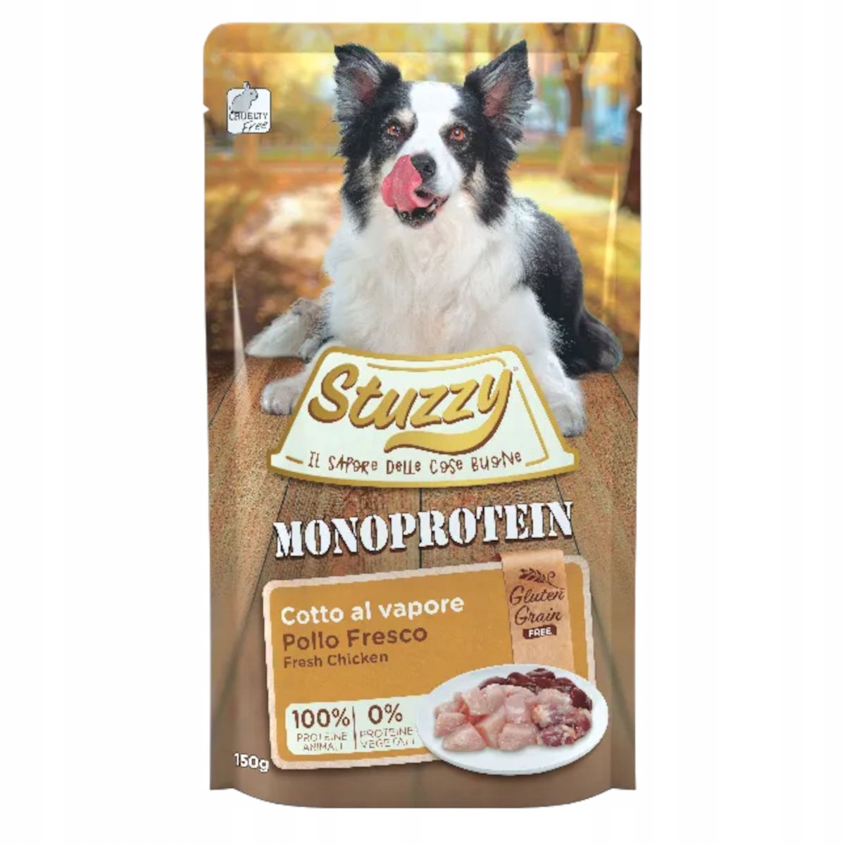 Stuzzy kapsička bez obilovin monoprotein Fresh kuře 24x150g