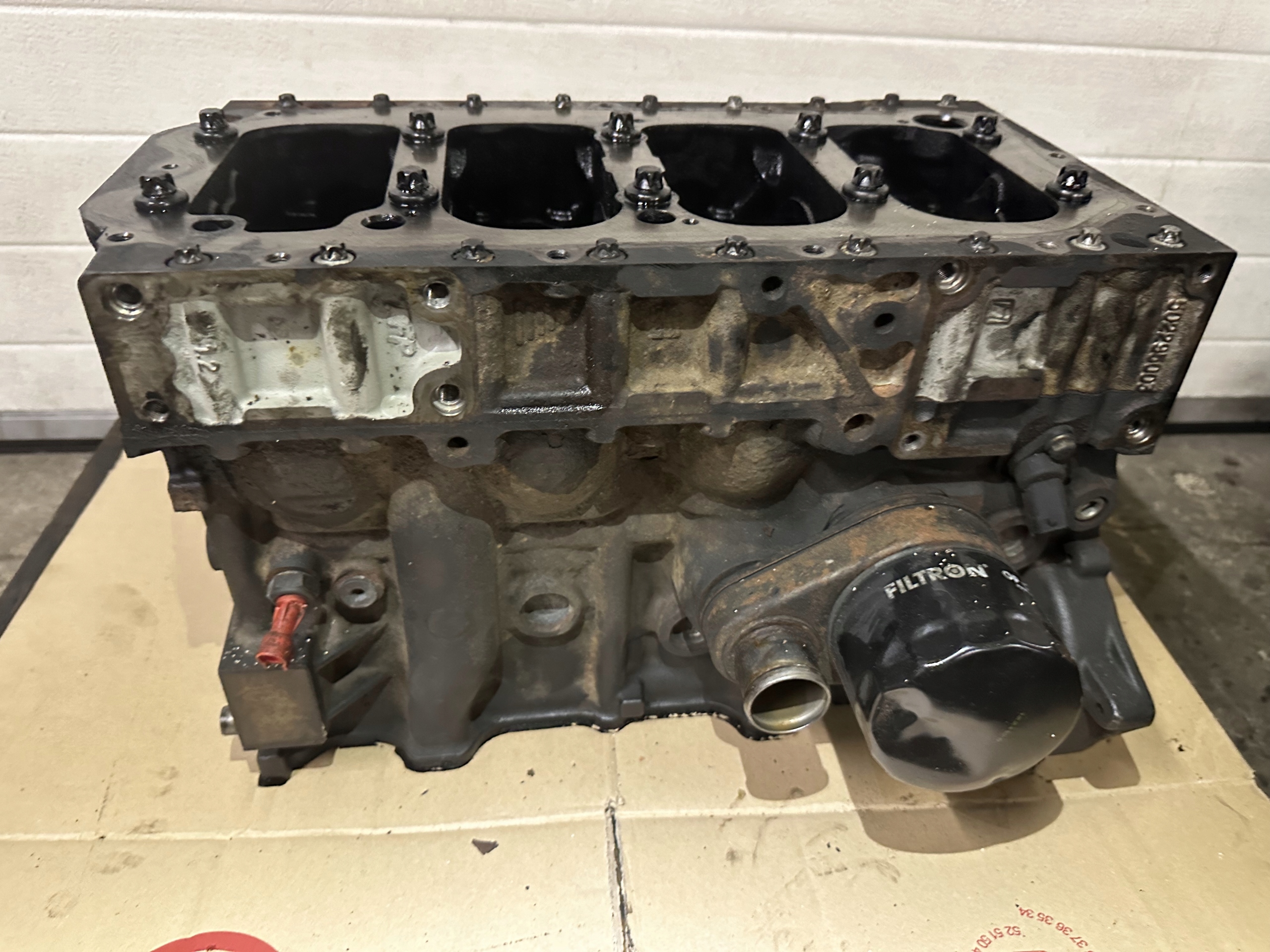 BLOK SILNIKA FIAT DUCATO IVECO 2.3 HPI JTD F1AE0481N EURO 4 Producent części Fiat OE