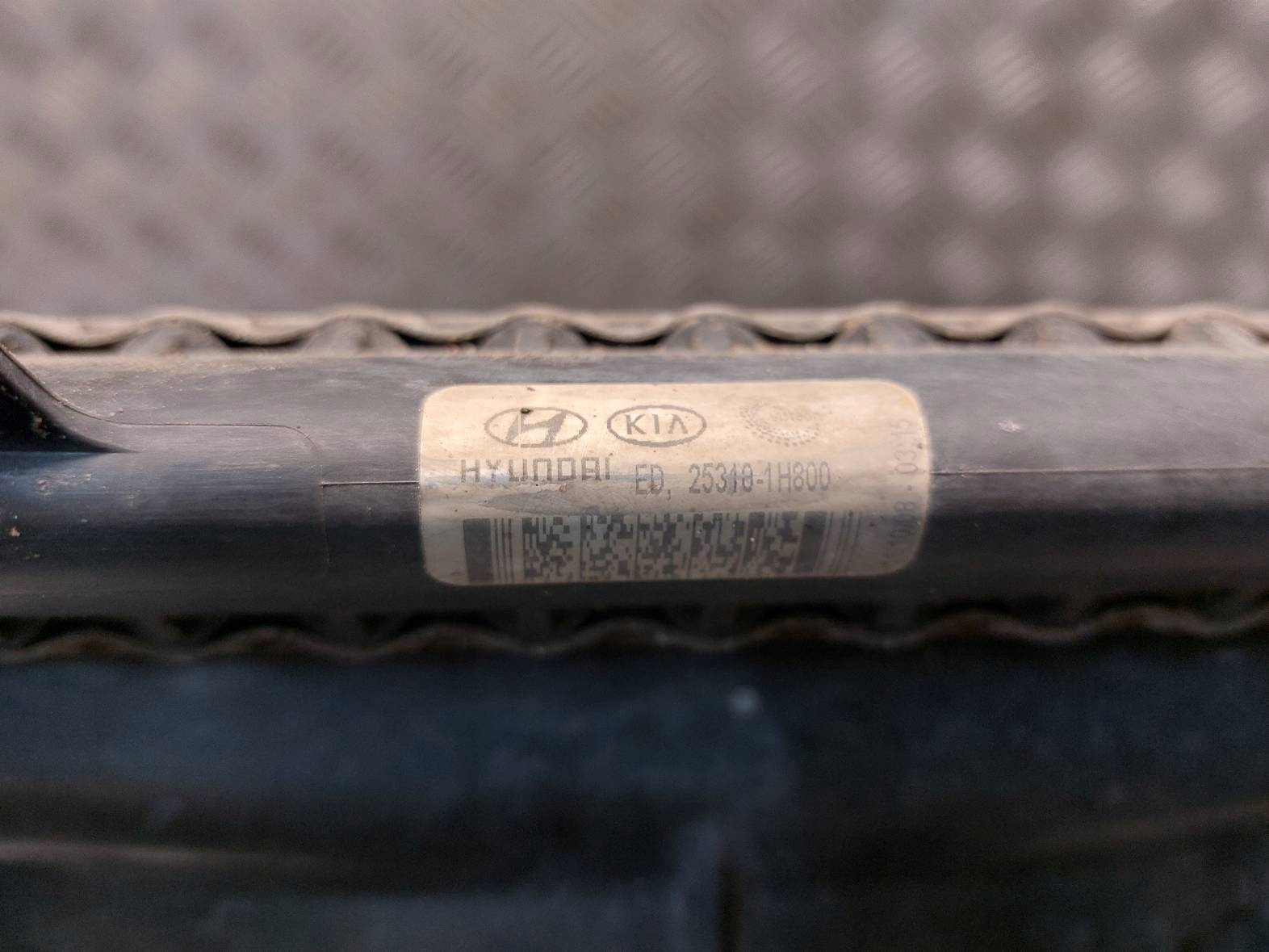 chladič vody + ventilátor KIA CEED a 25310-1H800