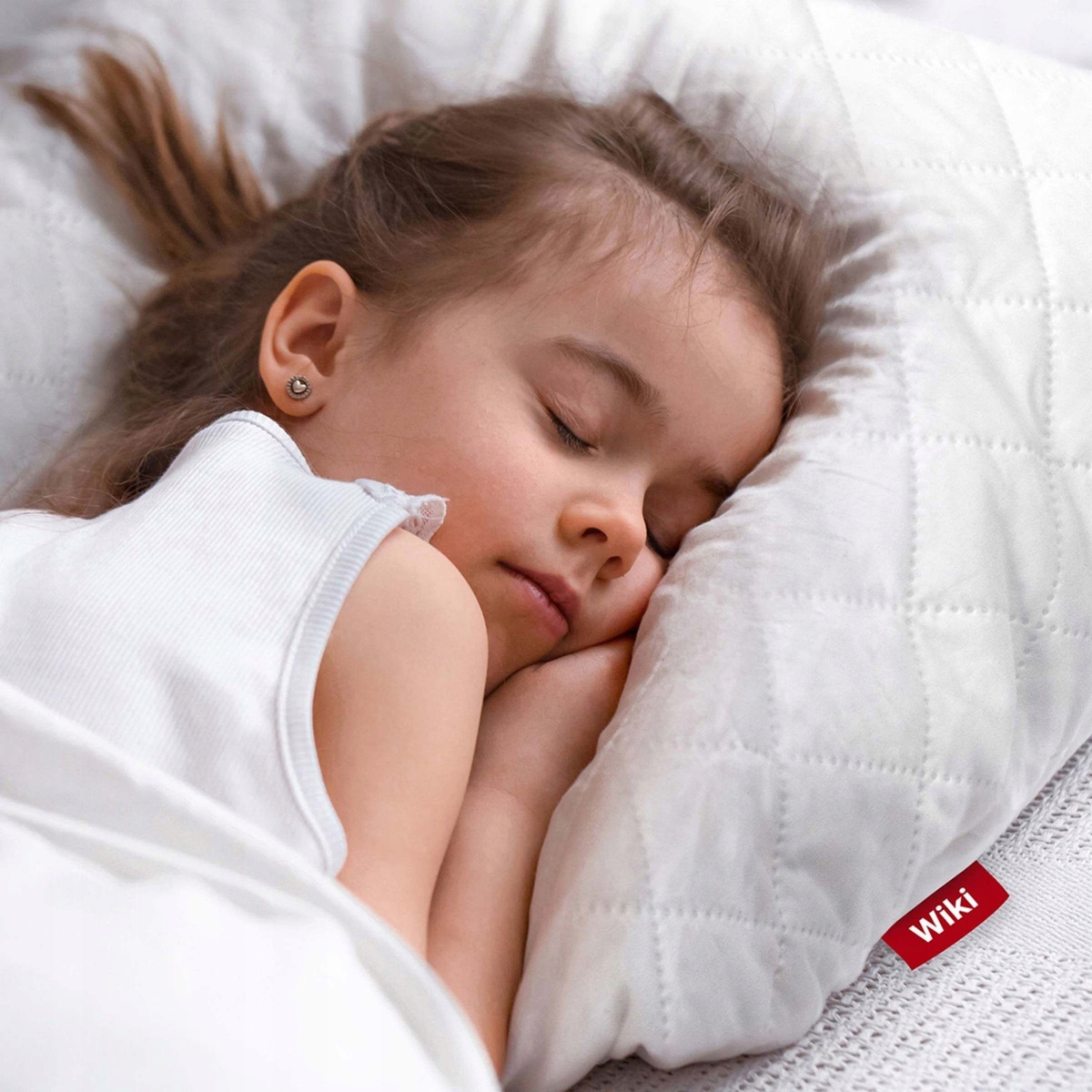 Poduszka do Spania Pikowana z Suwakiem Antyalergiczna WIKI 70x80 Marka Łóżkoholicy