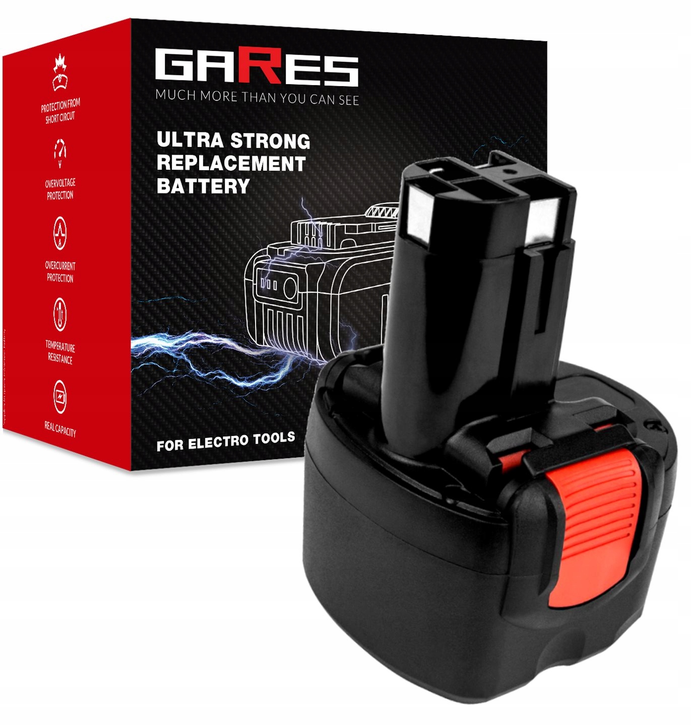 Akumulátor pro Bosch Gsr Professional Gdr Gli Gsr Pag Pli 2Ah 9,6V