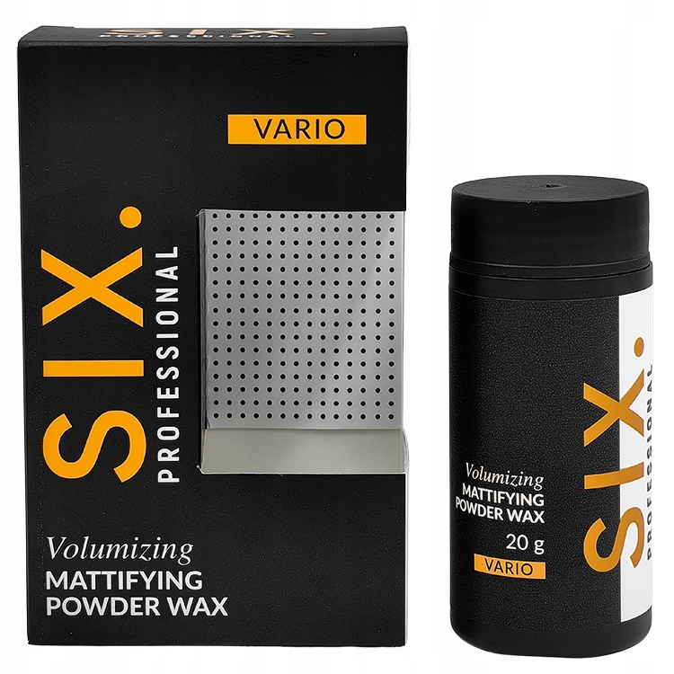 SIX PROFESSIONAL VOLUMIZING MATTIFYING VARIO PUDER MATUJĄCY DO WŁOSÓW 20 G