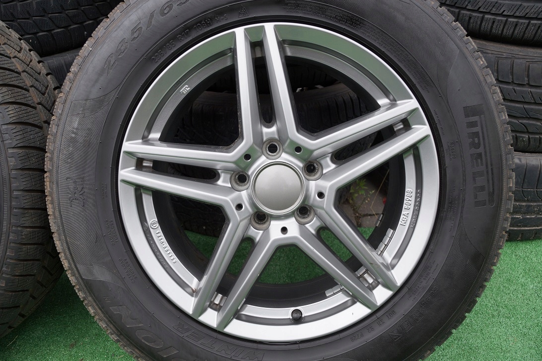 KOŁA ZIMOWE MERCEDES GLC W253 + CZUJNIKI CIŚ