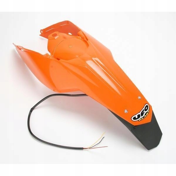 Ufo Zadný Blatník Ktm Sx/sxf '11-'13 S Lampou, Farba Oranžová (enduro S La)